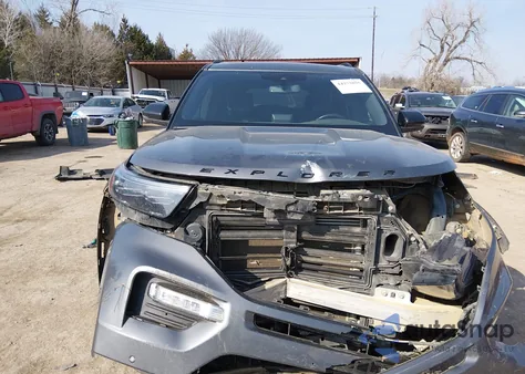 2022 Ford Explorer St из США, поврежденный, VIN 1FM5K8GC2NGC50039